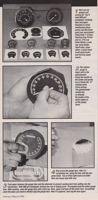 Instrument Gauge Face Restoration