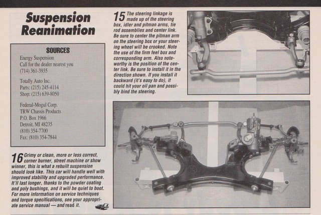 Front Suspension Rebuild