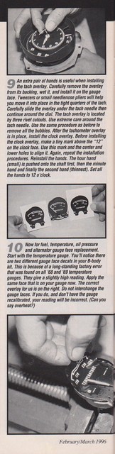 Instrument Gauge Face Restoration