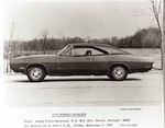 1970 Dodge Press Release Photo