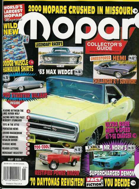Mopar Collector's Guide May 2004