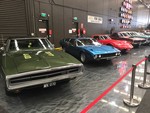 Wally's Charger at a concourse car show at Gosford Classic Car Museum on the Central Coast NSW Australia