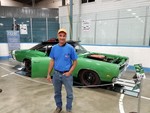 Wisconsin 70 Charger Registry member B54SPEED at Moparfest 2018 with his A12 Super Bee.