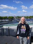 Canadian member, Fred, representing the 70 Charger Registry in a visit to Amsterdam.