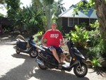 Murray in Rarotongo, Cook Islands